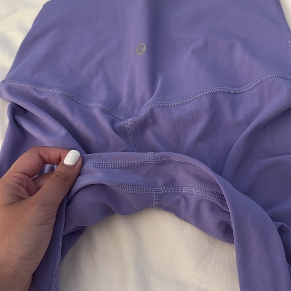 Purple Align Leggings 25” size 8 or 6 - Picture 4 of 6